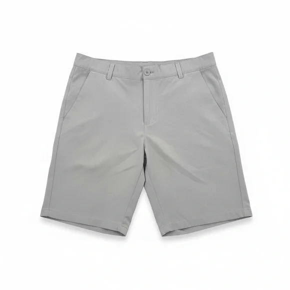 Oakley Men's Gray Flat-Front Performance Shorts size 36 - Picture 1 of 7